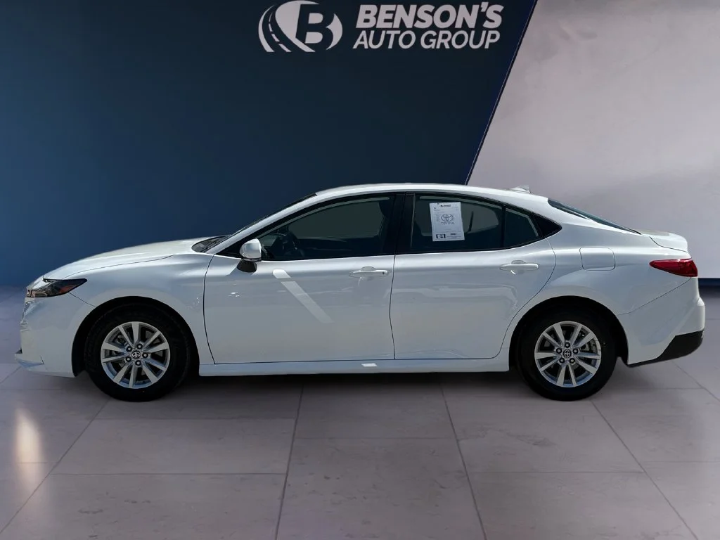 Used 2025 White Toyota LE image 2