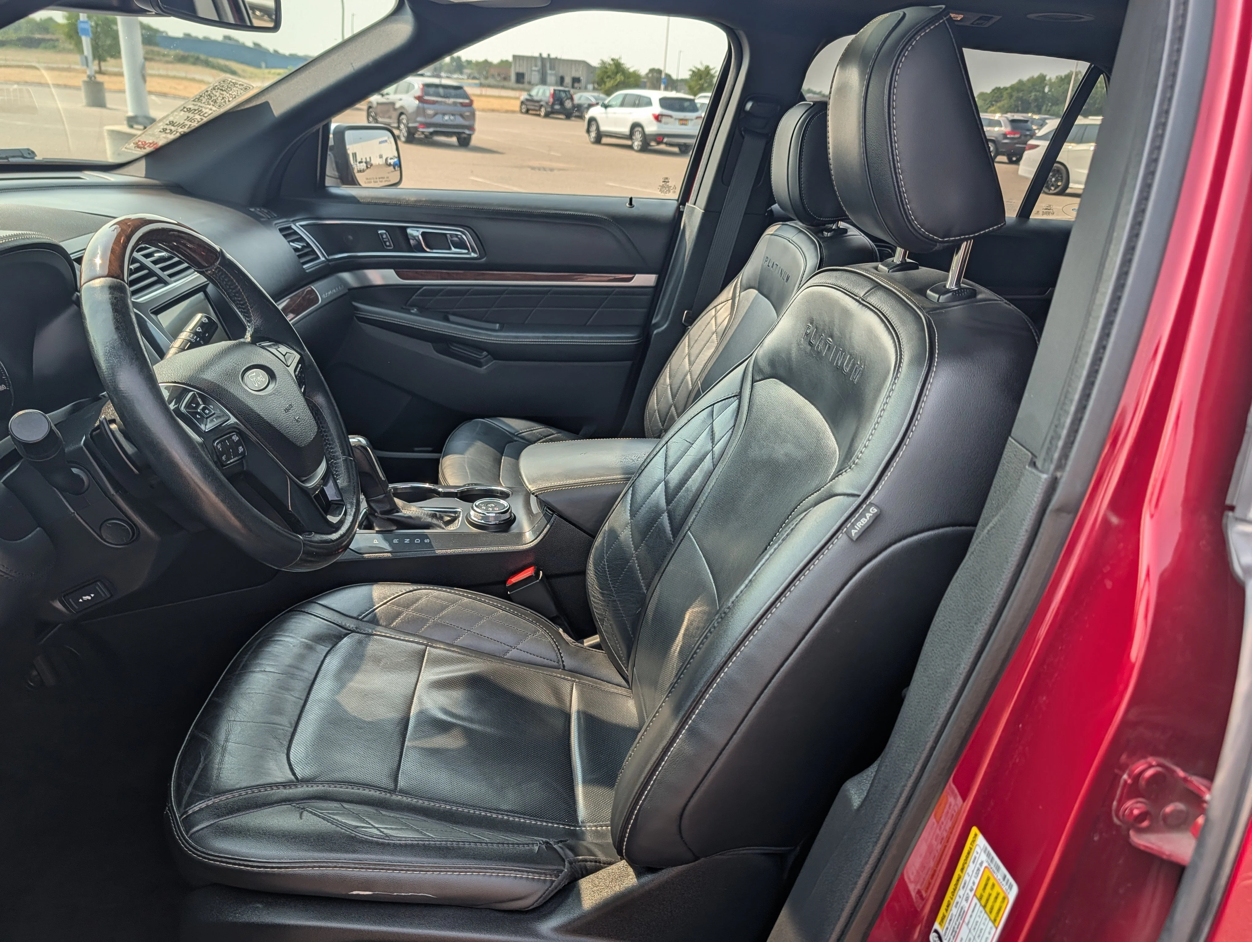 Used 2018 Ruby Red Metallic Tinted Clearcoat Ford Platinum image 22