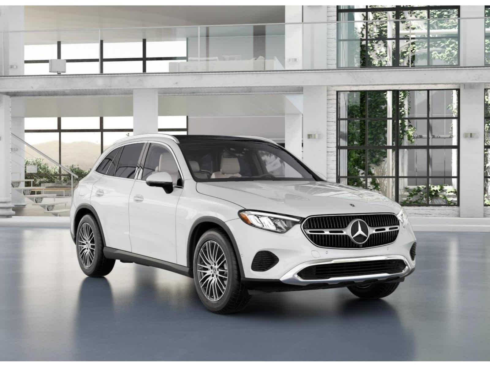 New 2026 MANUFAKTUR Moonlight White Metallic Mercedes-Benz GLC 300 image 9