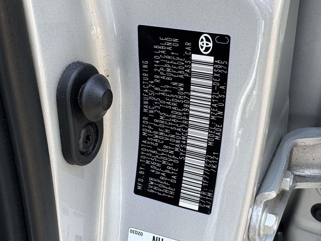 Used 2024 Silver Toyota SE image 27