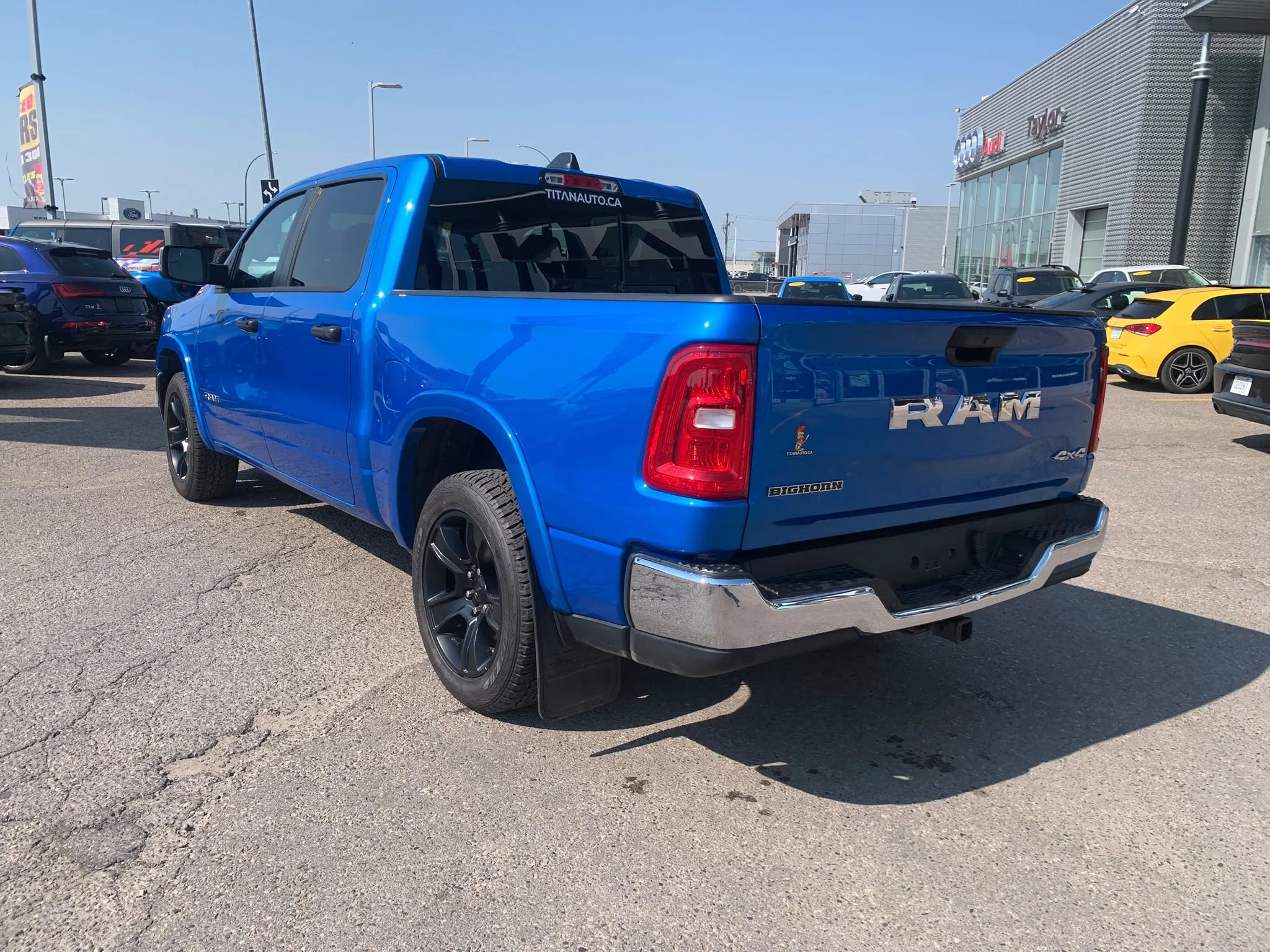 Certified Used 2025 Hydro Blue Pearl Ram Big Horn 4x4*6 Pass | Adaptive Cruise | Remote Start | Htd Seats | Htd Wheel | Lane Keep Assist image 17
