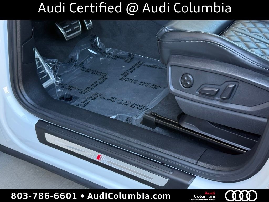 Certified Used 2023 White Audi Premium Plus image 21