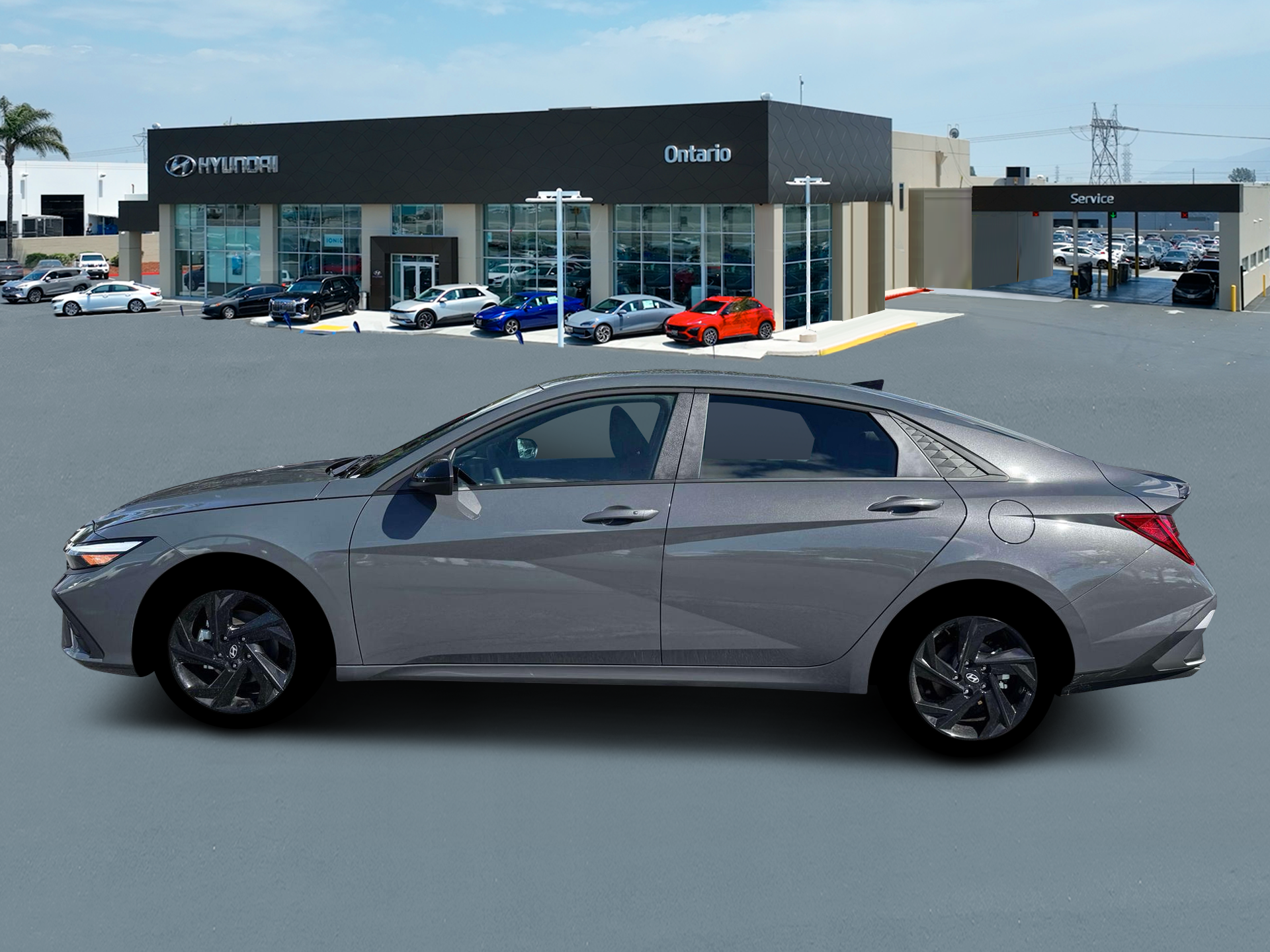 New 2026 Gray Hyundai SEL Sport image 3
