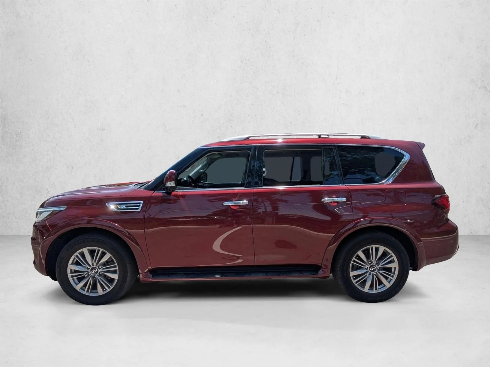 Used 2021 Coulis Red INFINITI LUXE image 8