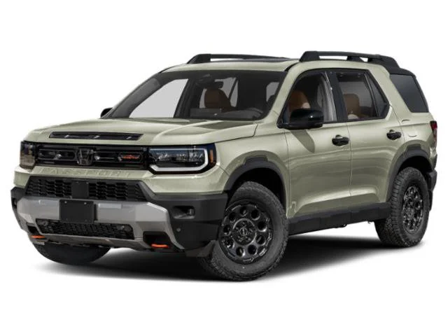 New 2026 Ash Green Metallic Honda TrailSport Elite Blackout image 1