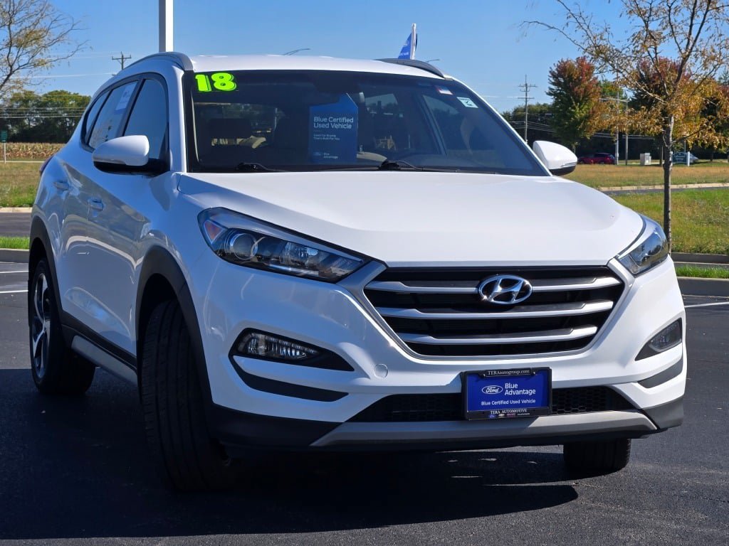 Certified Used 2018 Dazzling White Hyundai Sport image 3