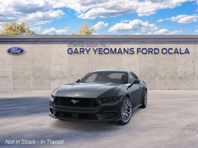 New 2026 Shadow Black Ford EcoBoost® Premium Fastback image 2