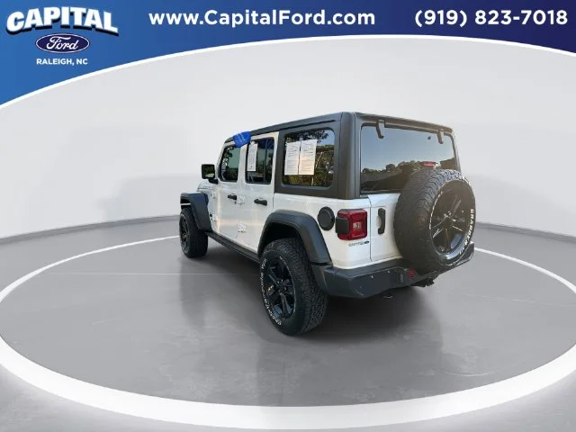 Used 2020 White Jeep Unlimited Sport Altitude image 6
