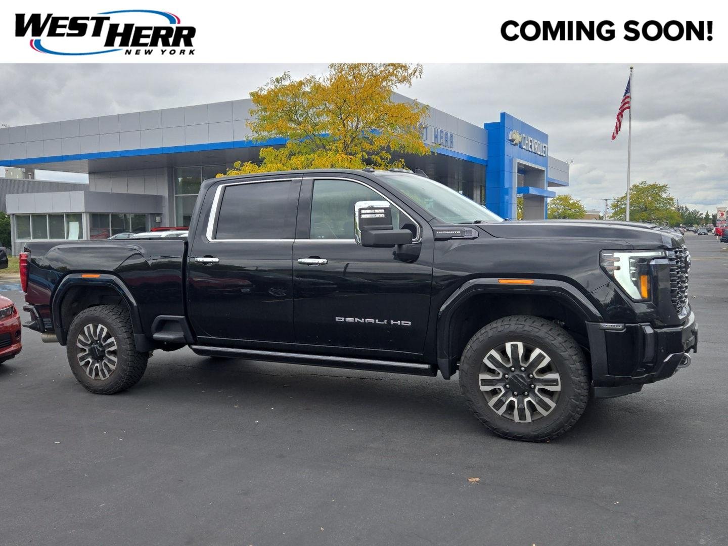 Used 2024 Onyx Black GMC Denali Ultimate image 1