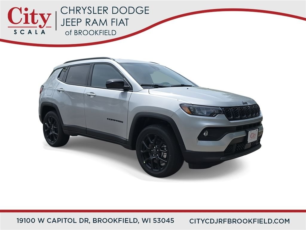 New 2026 Silver Zynith Metallic Clear-Coat Exterior Paint Jeep Latitude image 1