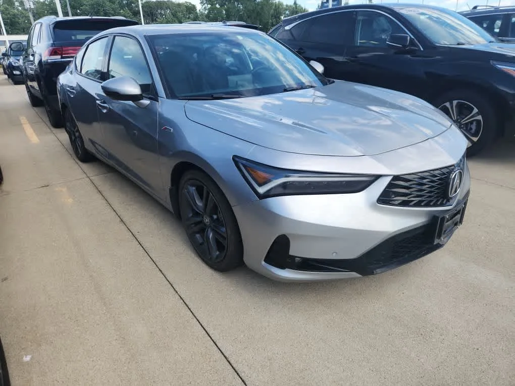 Used 2024 Lunar Silver Metallic Acura A-SPEC TECH image 3