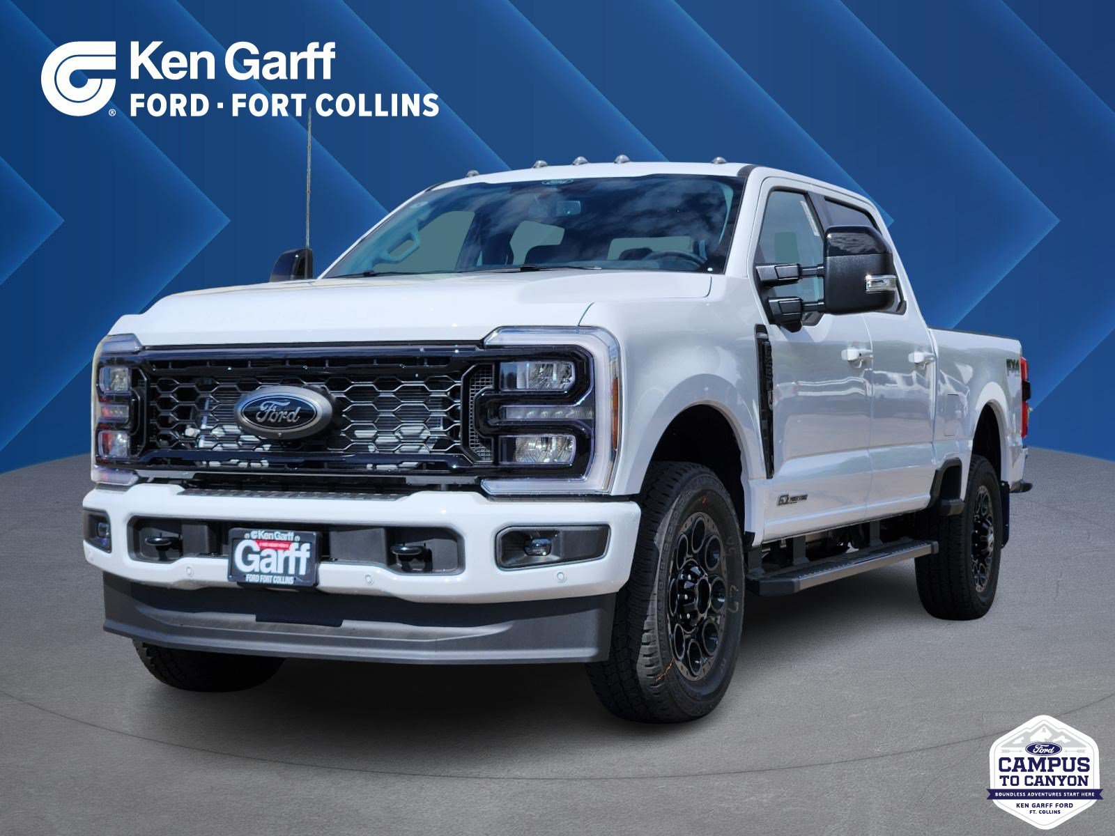 New 2026 Oxford White Ford LARIAT image 1