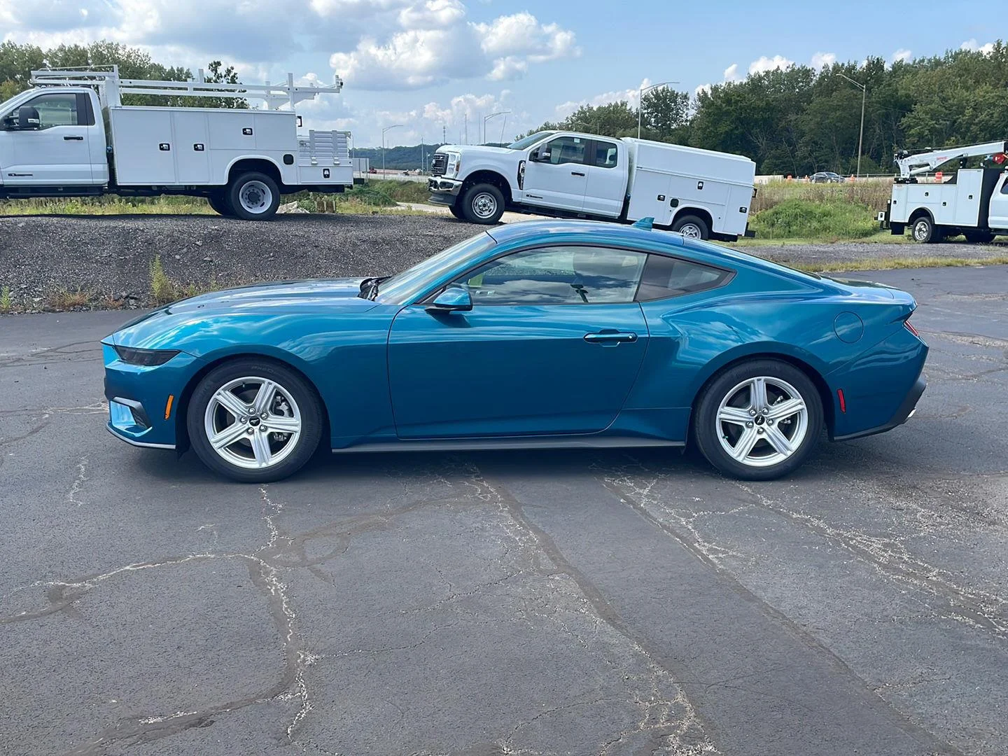 New 2026 Adriatic Blue Ford EcoBoost Premium image 2