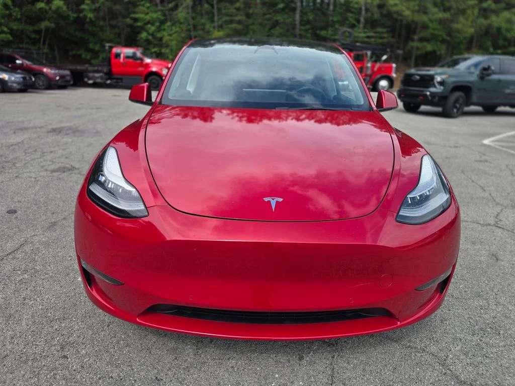 Used 2021 Red Tesla Long Range image 2