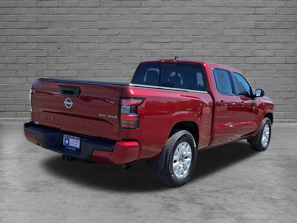 Used 2023 Red Nissan Crew Cab Long Bed SV 4x4 image 40