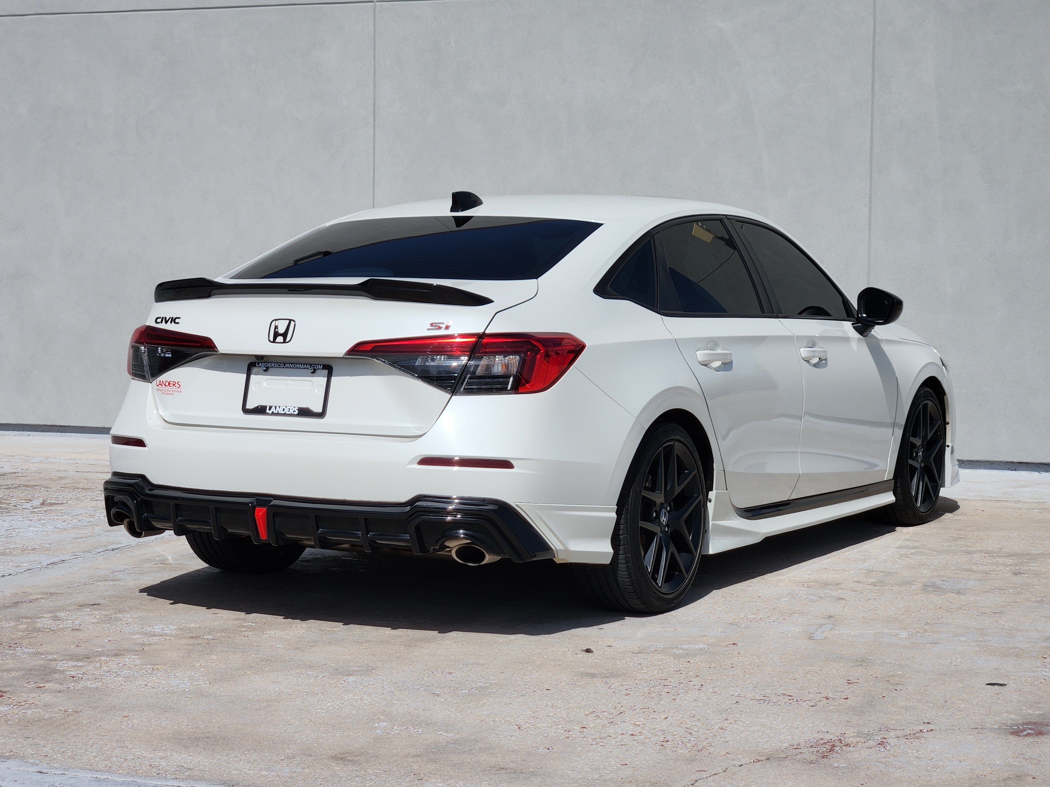 Used 2022 Platinum White Pearl Honda 4DR SDN SI MT image 8