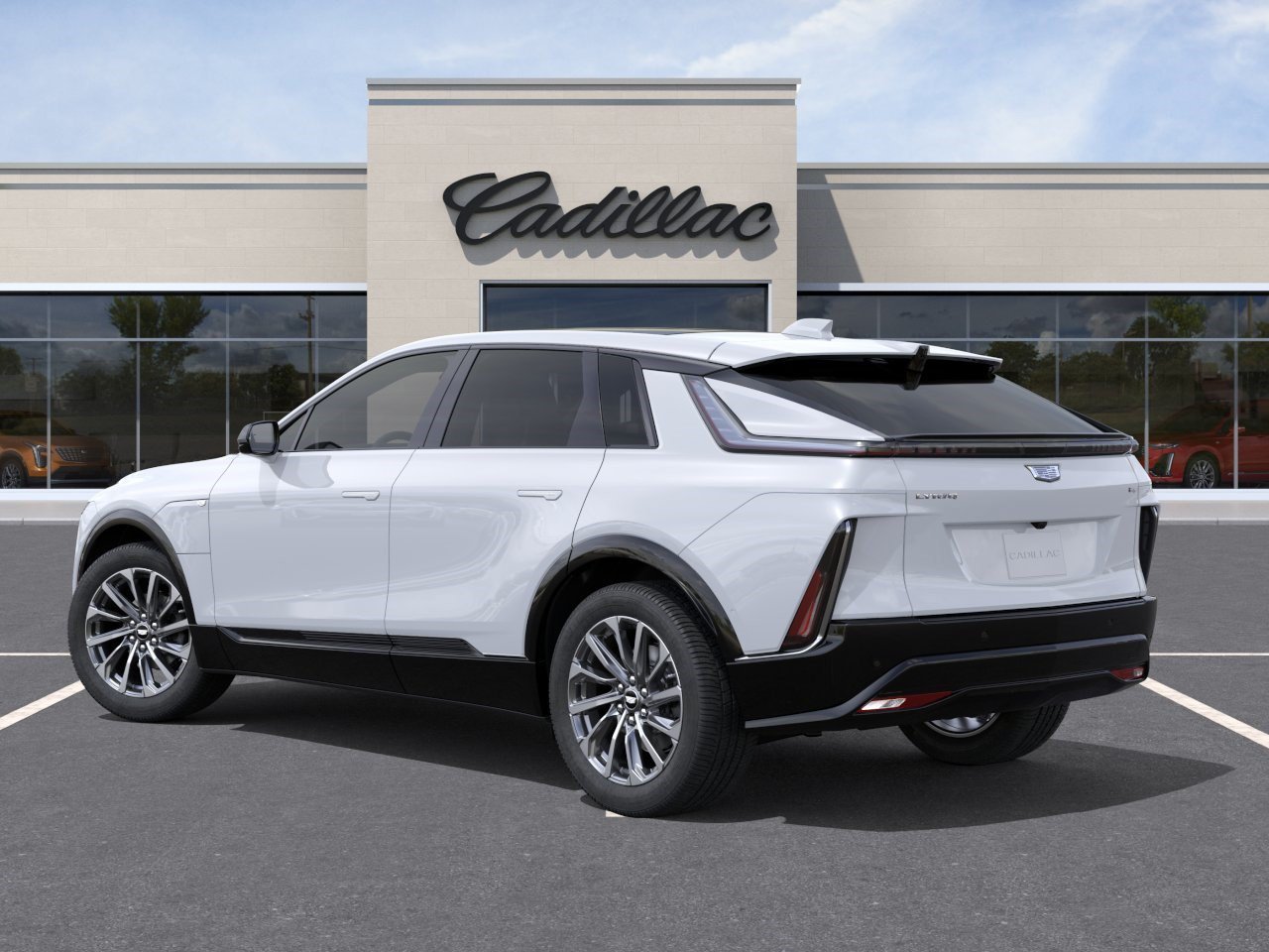 New 2027 Vibrant White Tricoat Cadillac Sport image 3
