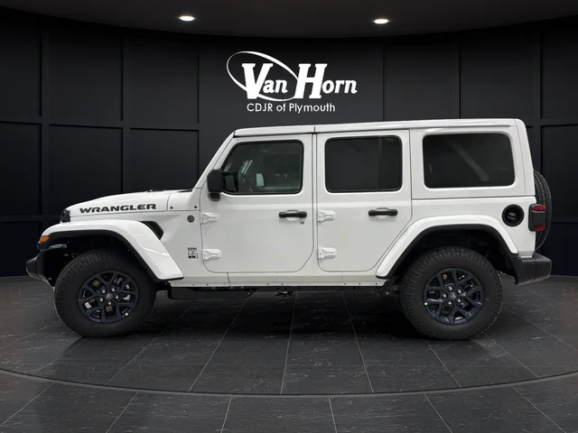 New 2026 Bright White Clear-Coat Exterior Paint Jeep 85th Anniversary Edition image 4