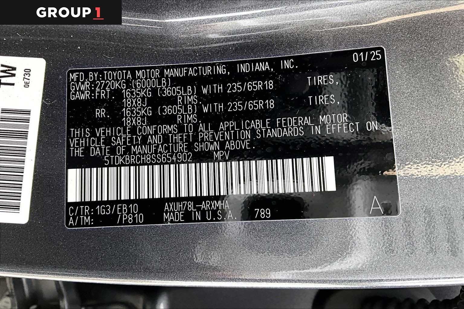 2025 Toyota Highlander XLE - Photo 37