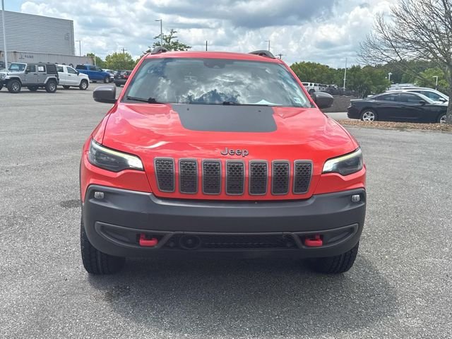 Used 2021 Orange Jeep Trailhawk image 10