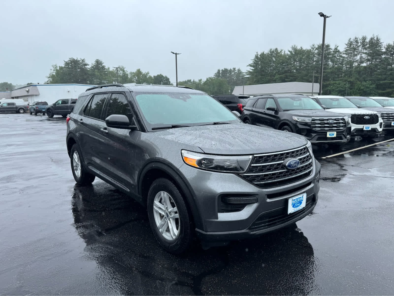 Used 2024 Carbonized Gray Ford XLT image 8