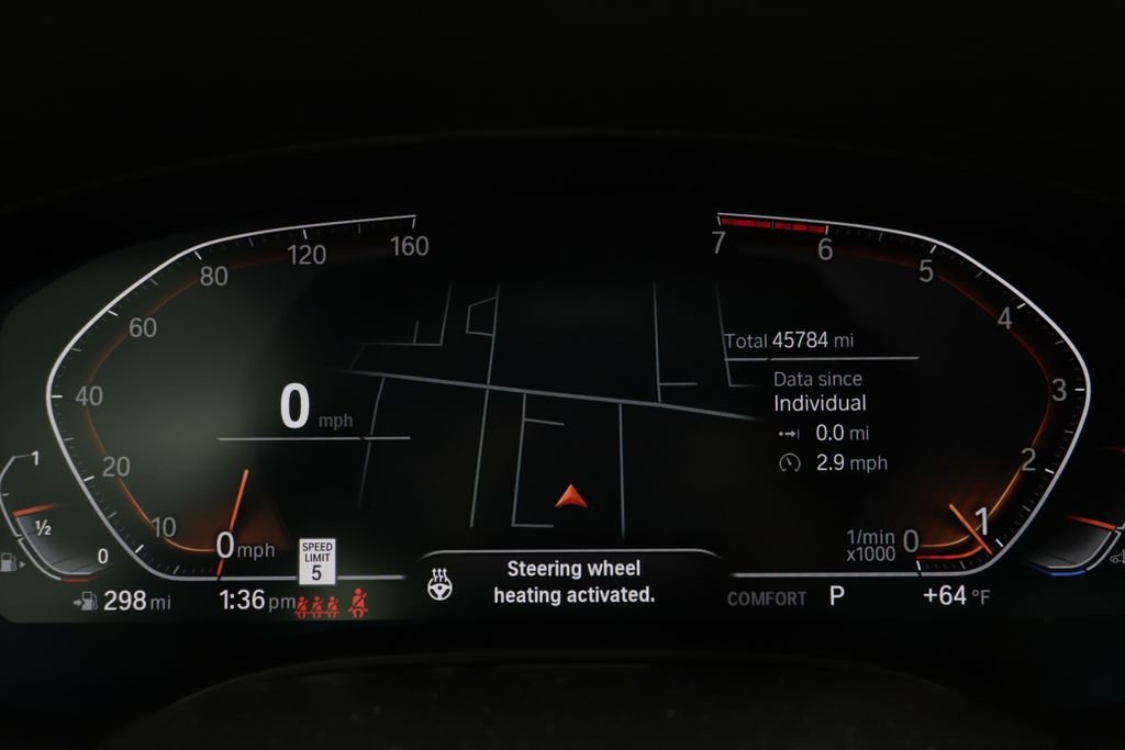 Certified Used 2023 Dark Graphite Metallic BMW 530i xDrive image 7