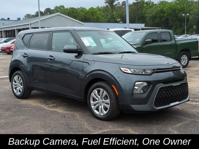 Certified Used 2021 Gray Kia LX image 3