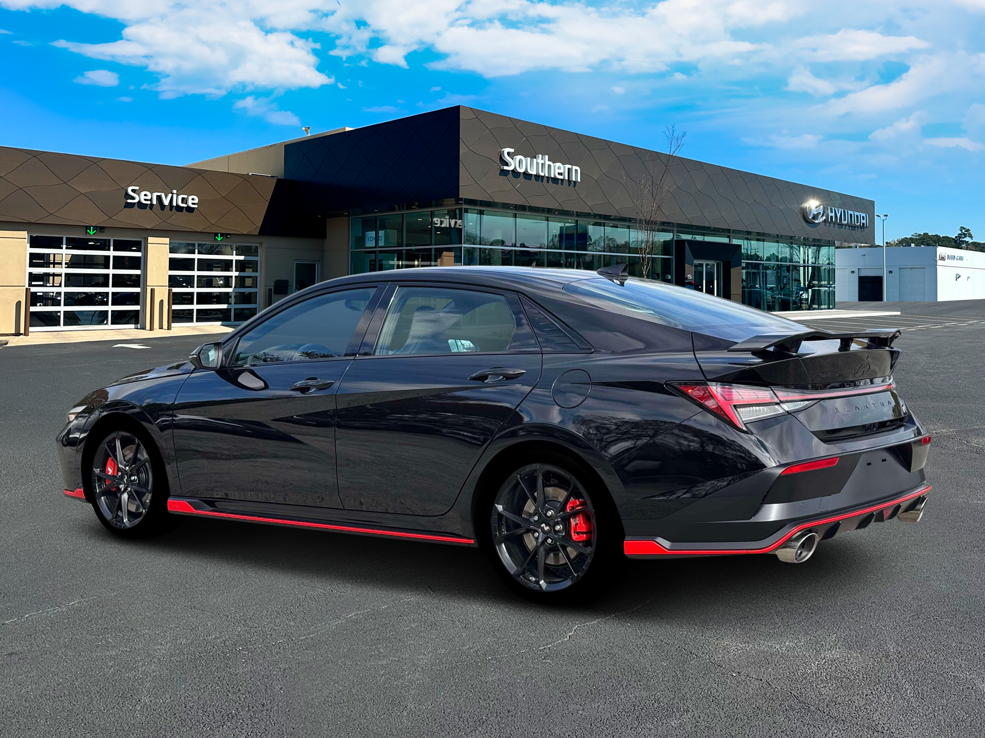 New 2026 Black Hyundai Sedan image 4