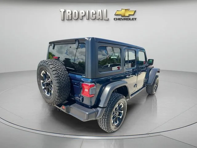 Used 2025 Blue Jeep Rubicon image 5