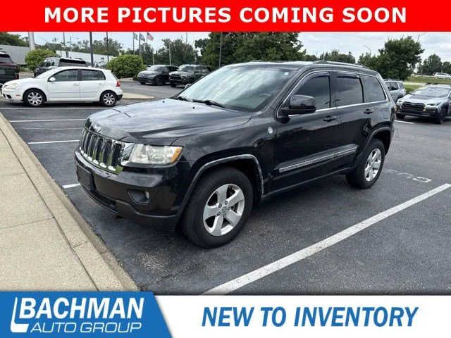 Used 2012 Brilliant Black Crystal Pearl Jeep Laredo image 3