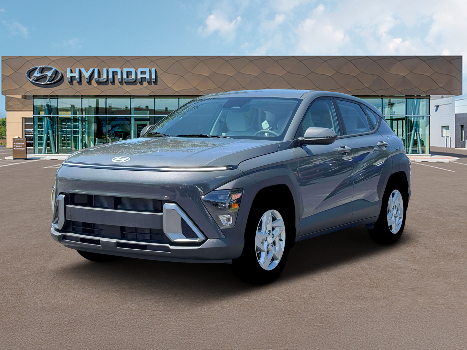 New 2026 Gray Pearl Hyundai SE image 1