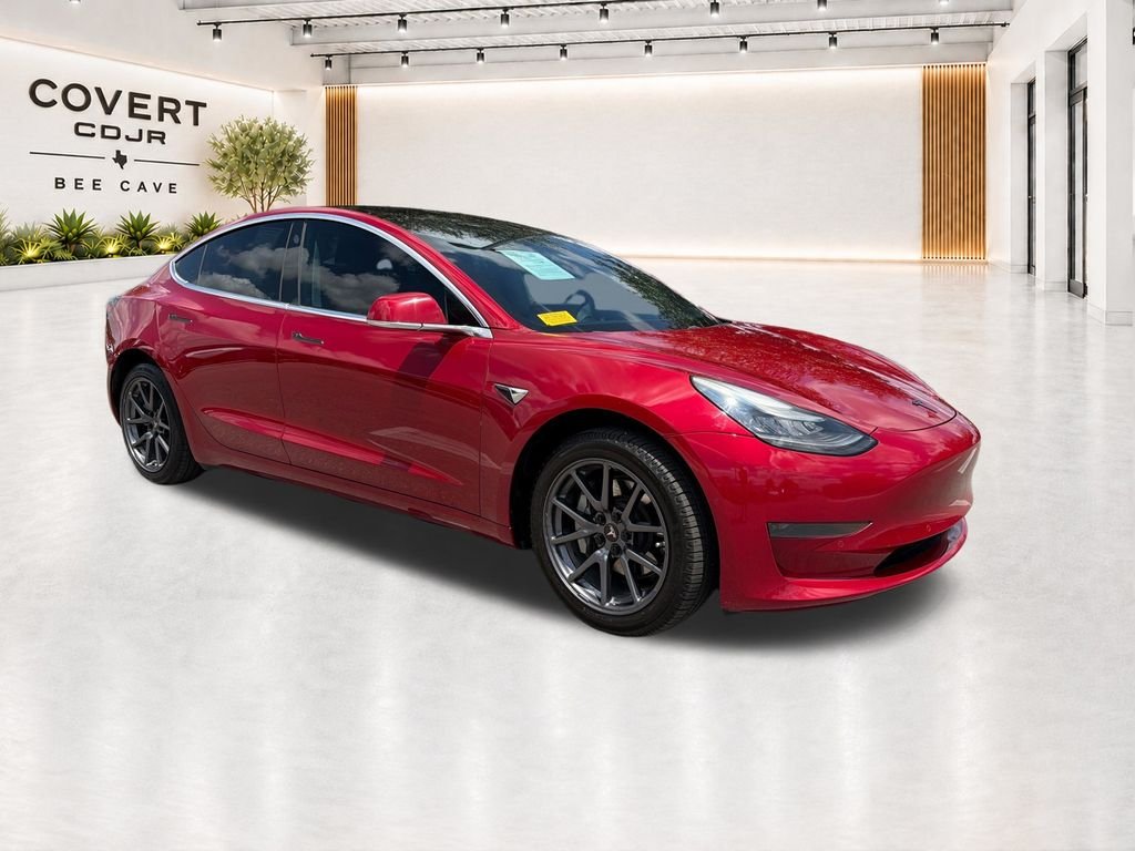 Used 2019 Red Tesla Long Range image 1