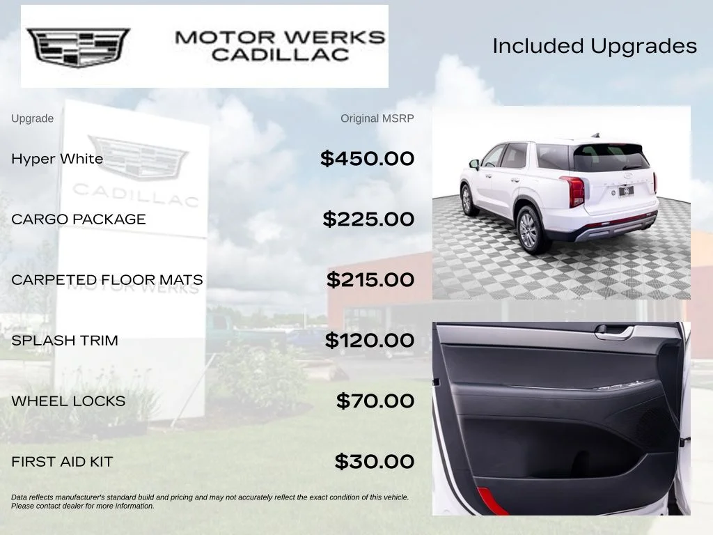 Used 2023 White Hyundai SE image 8