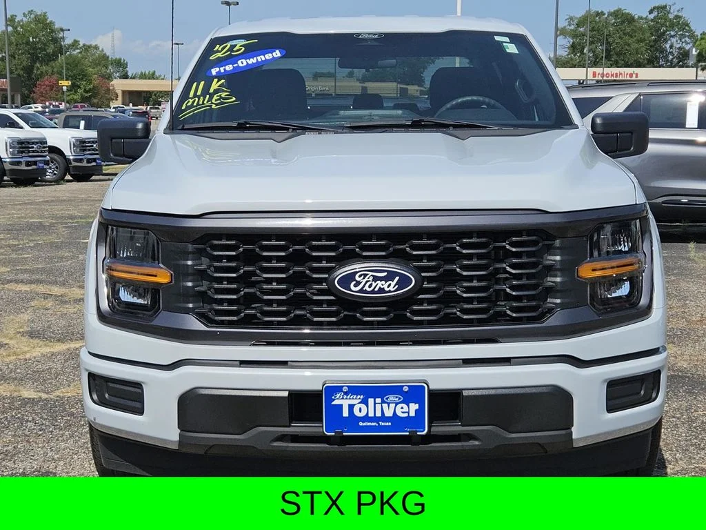 Used 2025 White Metallic Ford STX image 3