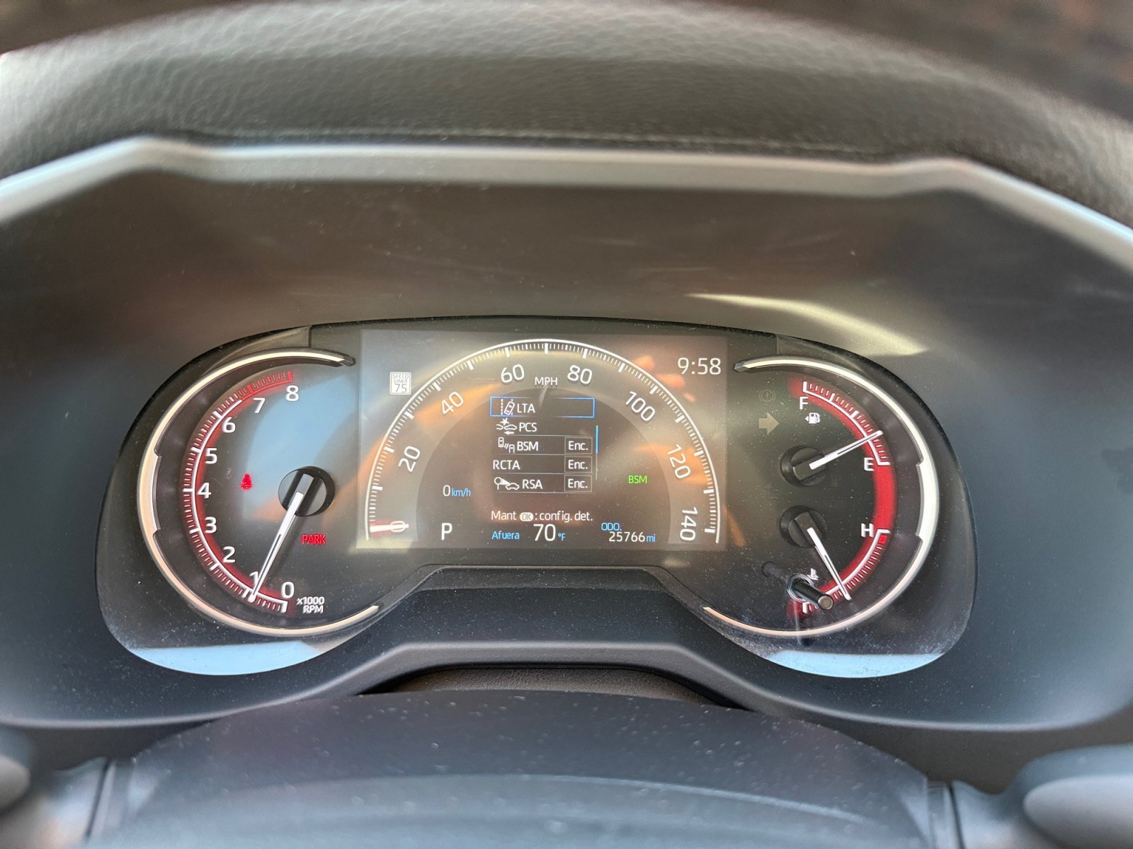 Used 2025 Silver Sky Metallic Toyota XLE image 11
