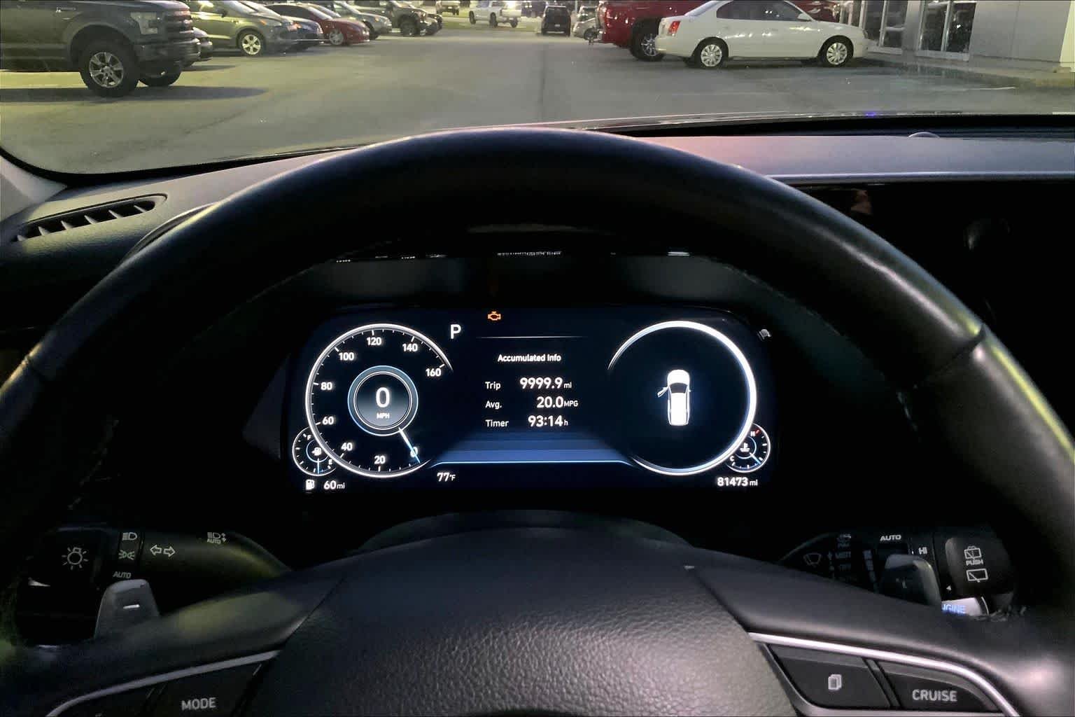 Used 2021 Sierra Burgundy Hyundai Limited image 22