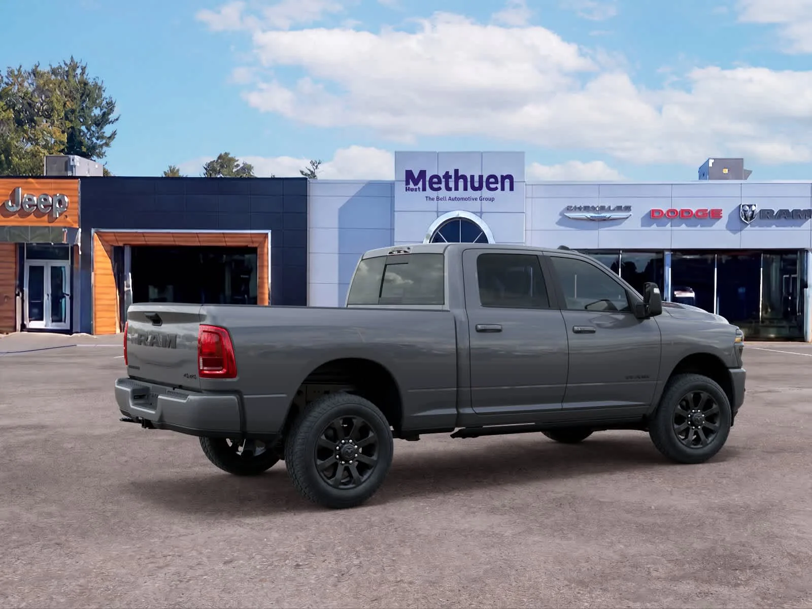 New 2026 Ceramic Gray Clearcoat Ram Laramie image 4