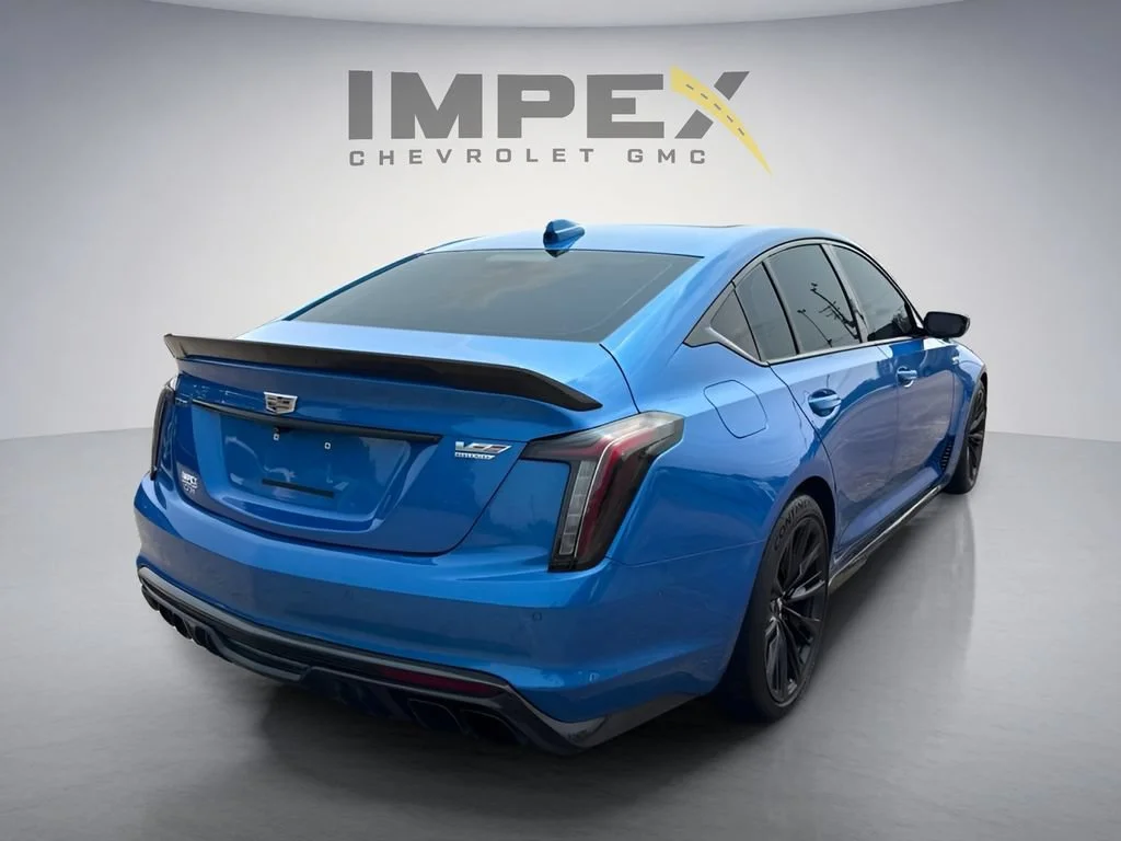 Used 2024 Coastal Blue Metallic Cadillac V-Series Blackwing image 5