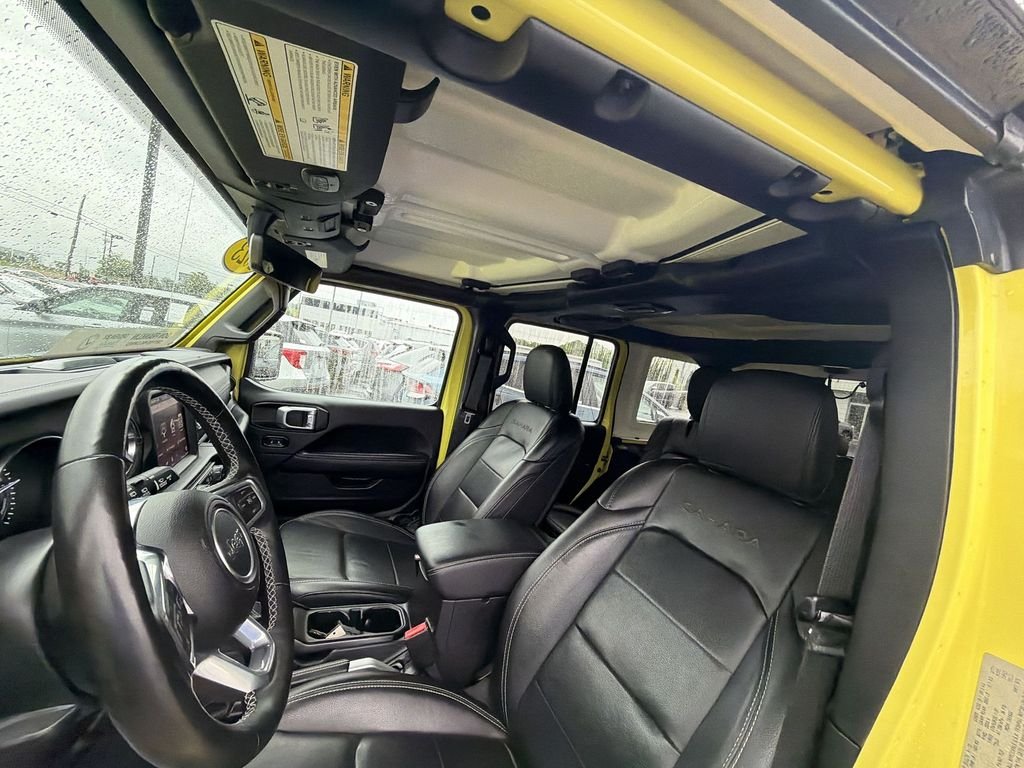 Used 2023 Yellow Jeep Sahara 4xe image 22