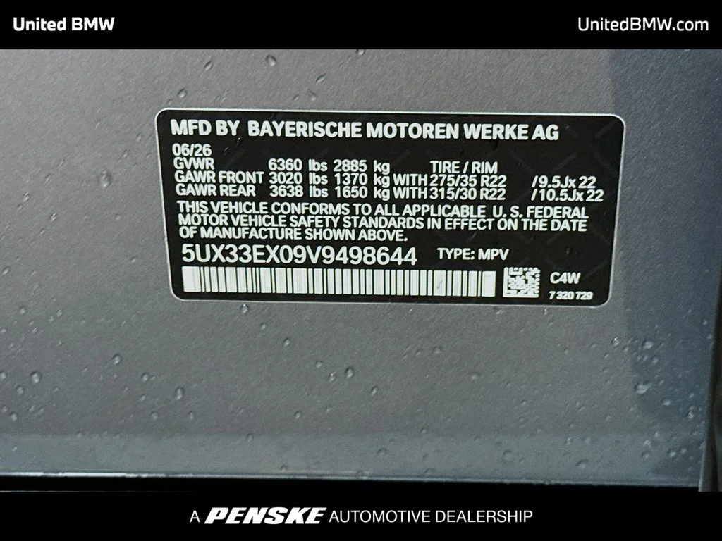 New 2027 Skyscraper Grey Metallic BMW xDrive40i image 15