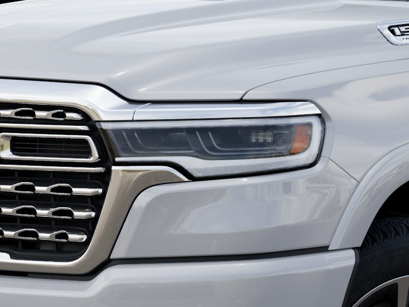 New 2026 Bright White Clear-Coat Exterior Paint RAM Longhorn image 6