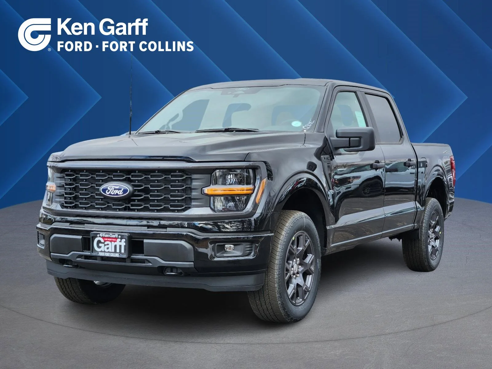 New 2026 Agate Black Metallic Ford STX image 1