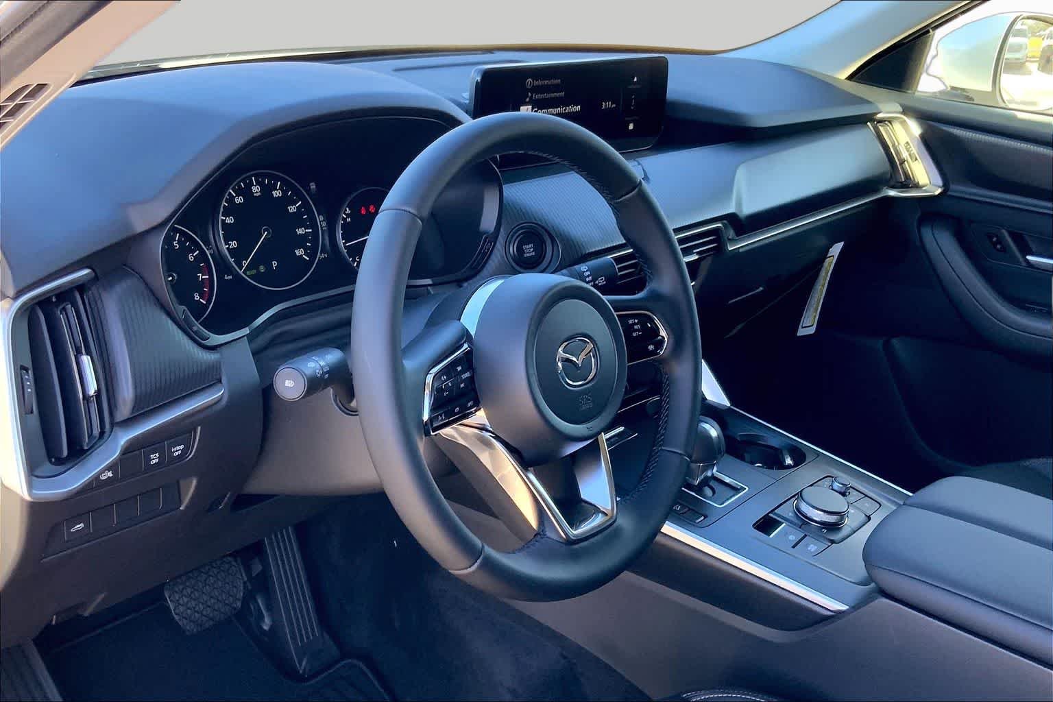 New 2026 Rhodium White Premium Mazda 3.3 Turbo Select AWD image 8