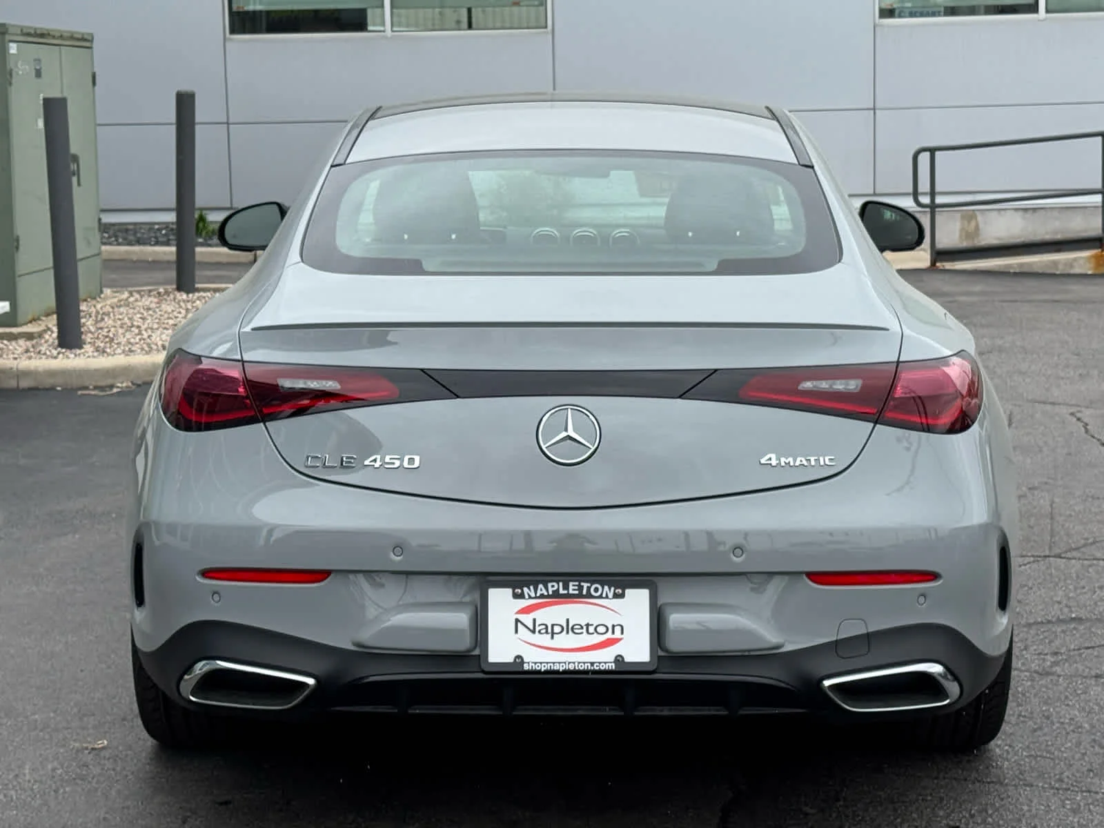 New 2026 MANUFAKTUR Alpine Grey Metallic Mercedes-Benz CLE 450 image 8