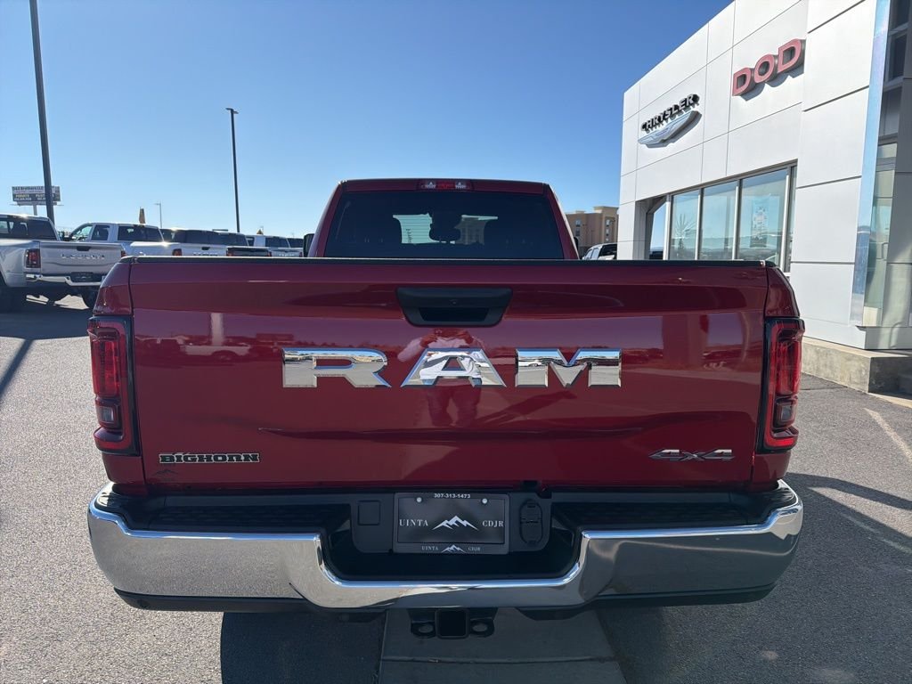 New 2026 Molten Red Pearl-Coat Exterior Paint RAM Big Horn image 5