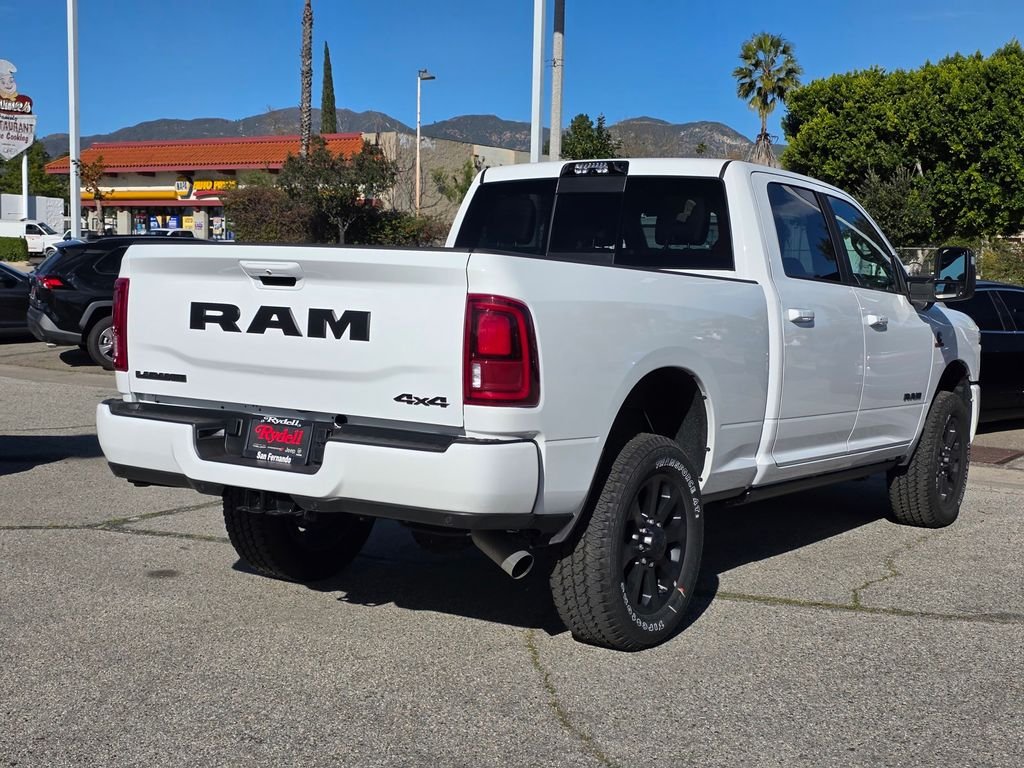 New 2026 Bright White Clear-Coat Exterior Paint RAM Laramie image 4