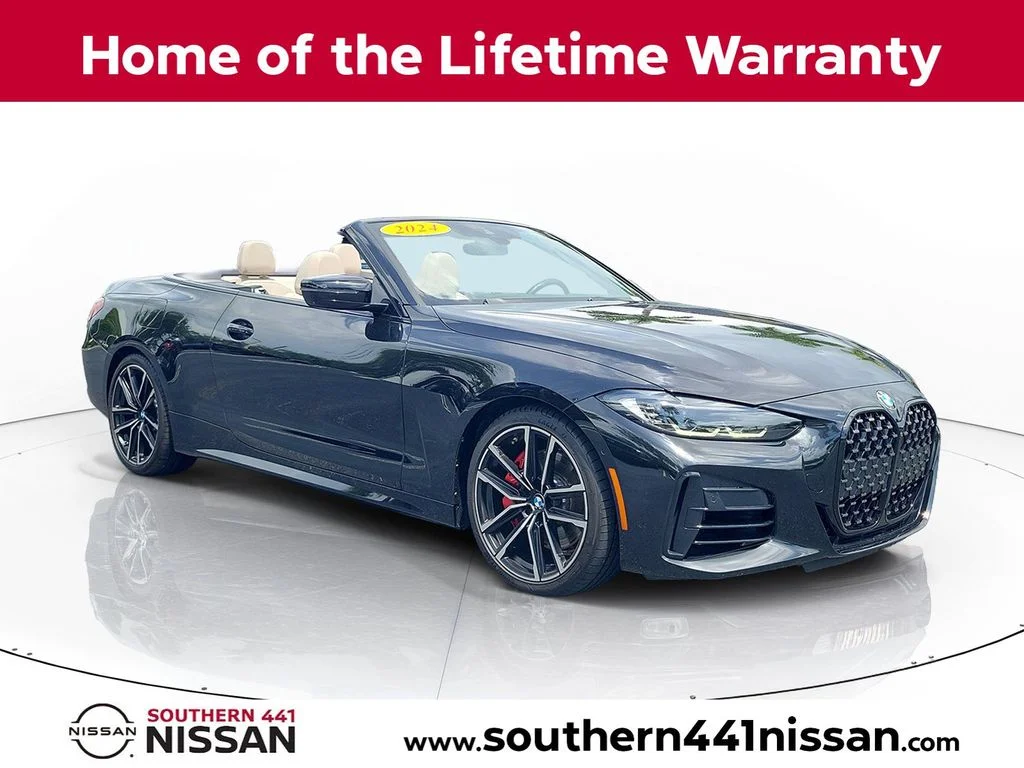 Used 2024 Black BMW M440i image 1