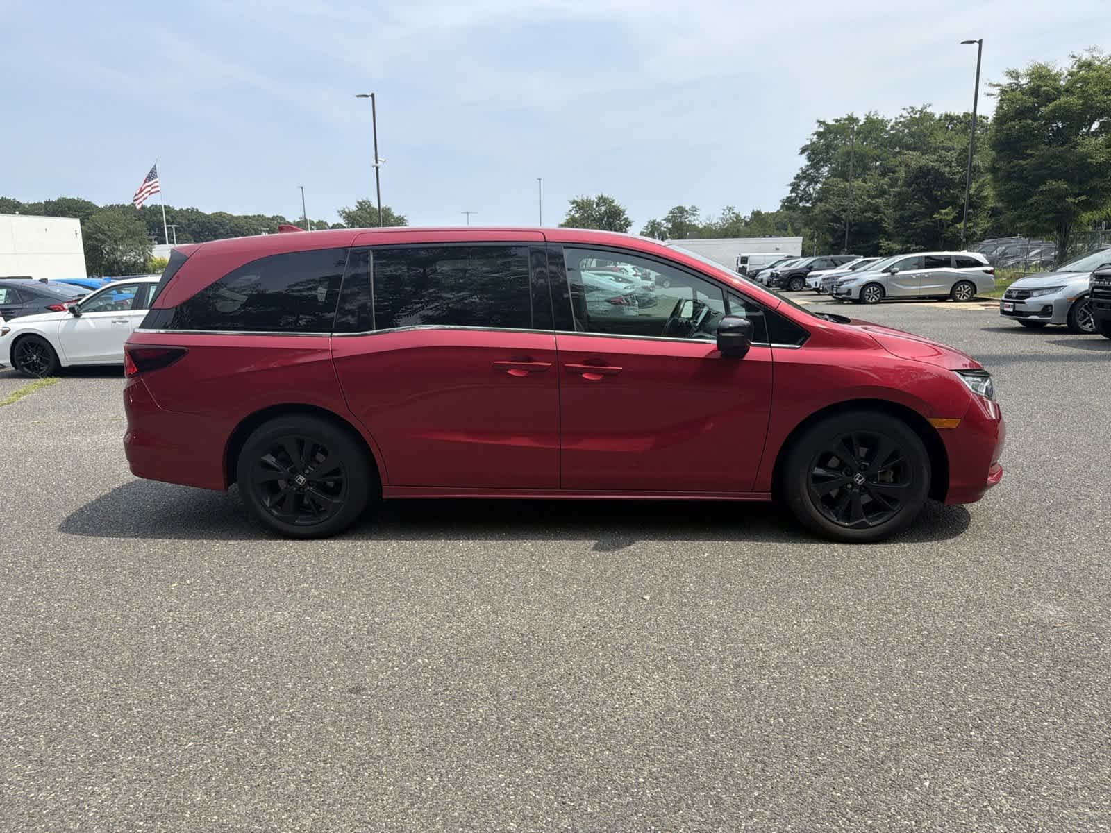 Used 2024 Radiant Red Metallic II Honda Sport image 6