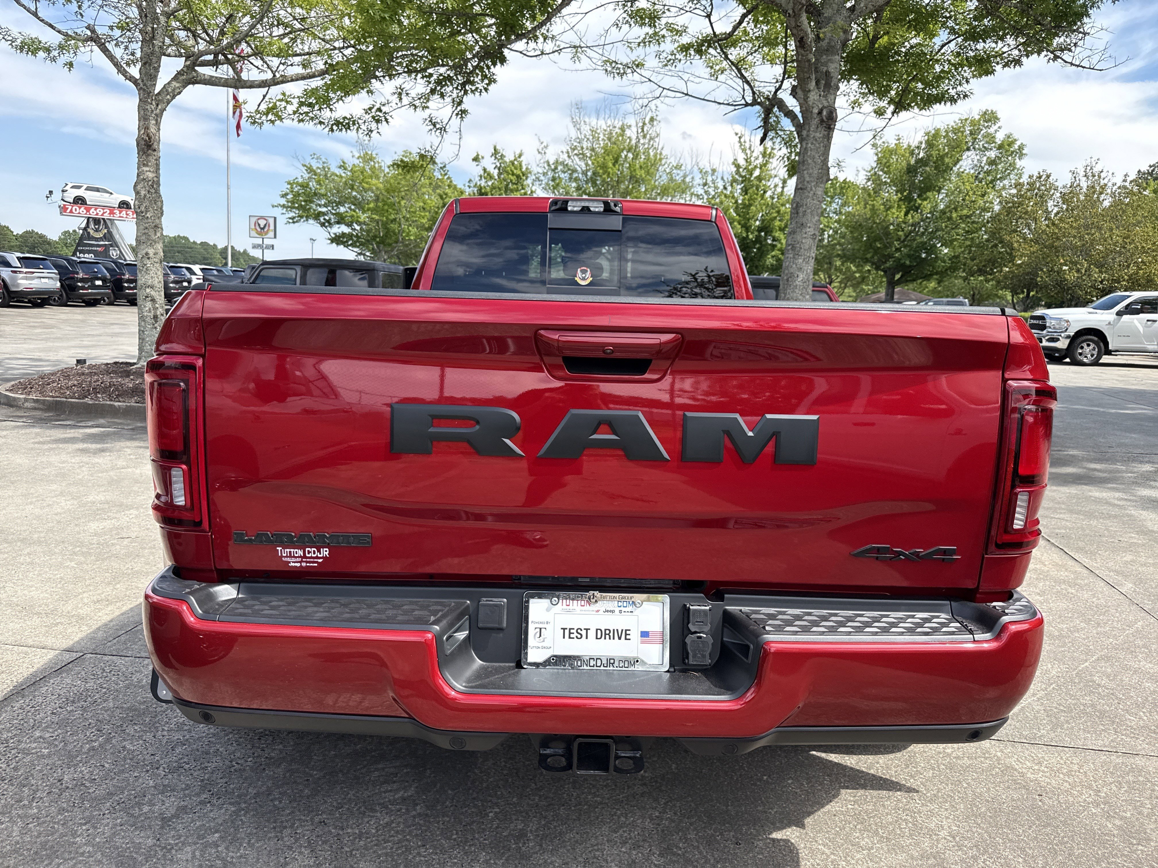 New 2026 Molten Red Pearlcoat RAM Laramie image 6