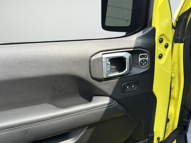 Used 2023 Yellow Jeep Sahara 4xe image 24